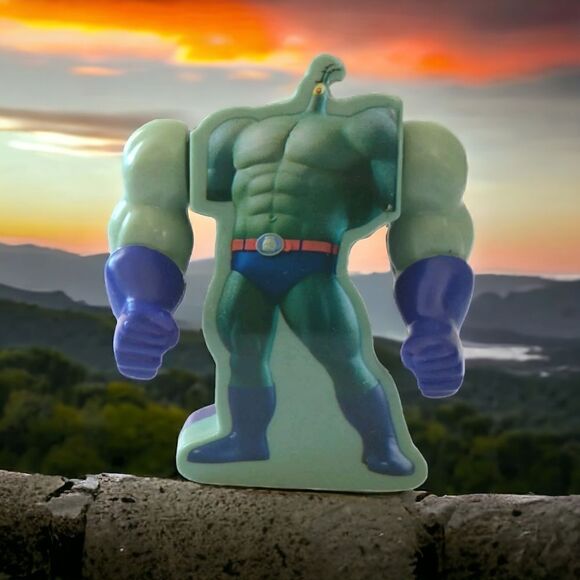 McDonalds Plank-Ton Smashing Straw Topper Toy SpongeBob SquarePants Figure 2015. - Picture 10 of 11